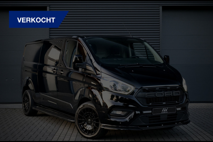 Ford Transit Custom 300 2.0 TDCI L2H1 170 PK AUT Raptor Edition | BPM VRIJ | Camera | CarPlay | Trekhaak | Stoelverwarming | PDC V+A | 3-Zitter | NAP Logisch | NL Auto