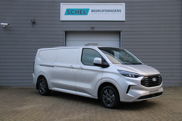 Ford Transit Custom 320 2.0 TDCI L2H1 Limited 150pk - 2x Schuifdeur - Adaptive Cruise - Verwarmd stuur - Blind spot - Navigatie - Camera - Draadloos