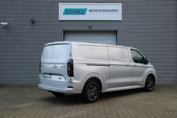 Ford Transit Custom 320 2.0 TDCI L2H1 Limited 150pk - 2x Schuifdeur - Adaptive Cruise - Verwarmd stuur - Blind spot - Navigatie - Camera - Draadloos