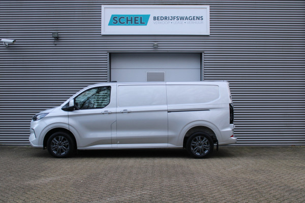 Ford Transit Custom 320 2.0 TDCI L2H1 Limited 150pk - 2x Schuifdeur - Adaptive Cruise - Verwarmd stuur - Blind spot - Navigatie - Camera - Draadloos