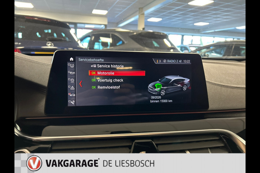 BMW 6 Serie Gran Turismo 620d High Executive,navi,camera,leer,elc kofferklep,history,20 inch