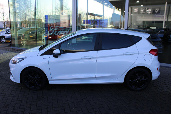 Ford Fiesta 1.0 EcoBoost 100 PK ST-Line | Cruise Control | Climate Control | Privacy Glass | Navigatie | DAB | 17 Inch LM VELGEN | Bluetooth Carkit