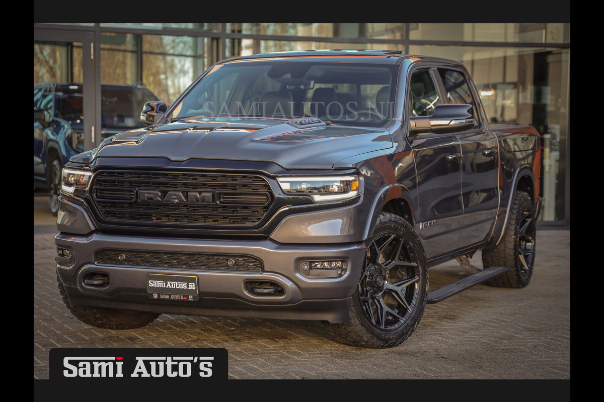 Dodge Ram 1500 5.7 V8 LIMITED NIGHT | BJ 2024 | DEZE RAM HEEFT ALLE OPTIES | RAM VOL | DUBBELE CABINE 5 PERSOONS | EERSTE EIGENAAR | KLEUR GRANITE CRYSTAL |