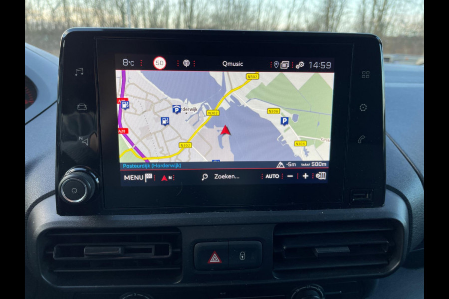 Peugeot Partner 1.5 BlueHDI ASPHALT AUTOMAAT NAVI APPLE CARPLAY CAMERA PDC