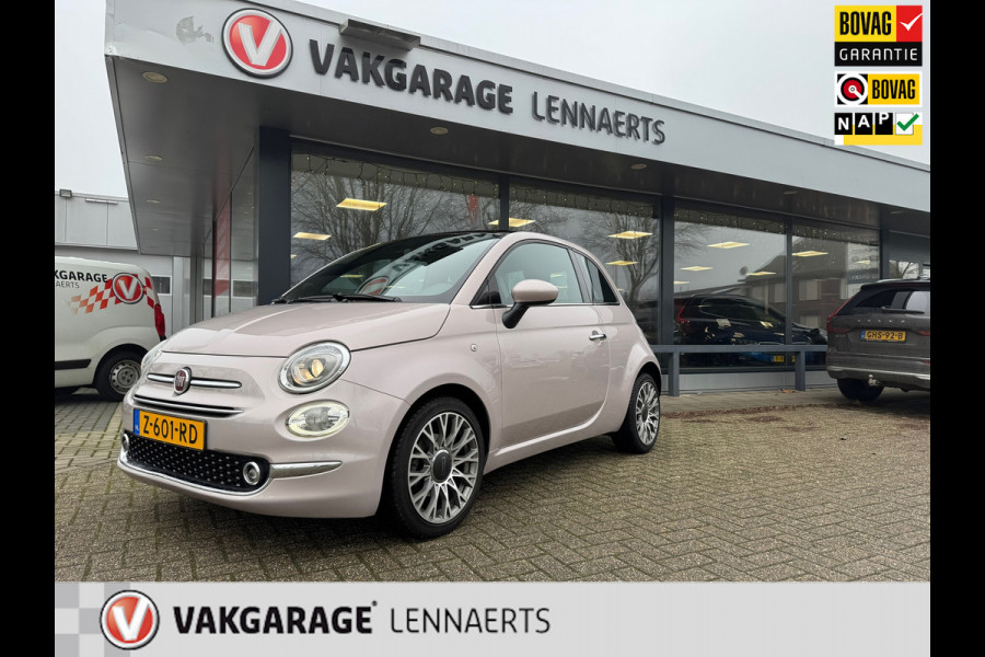 Fiat 500 1.0 Hybrid Launch Edition Pano dak, Rijklaarprijs / 12 mnd garantie