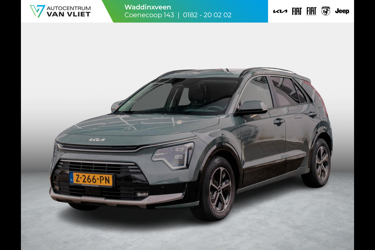 Kia Niro 1.6 GDi Hybrid DynamicPlusLine | Apple Carplay | Camera | Adapt. Cruise | Head-Up | Navi | Schuif/Kanteldak | Stoel&Stuurverwarming