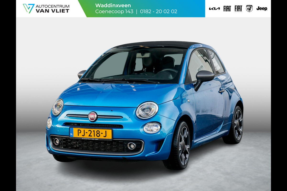 Fiat 500C TwinAir Turbo Sport Fiat 500 TwinAir Turbo Sport | Cabrio | 105pk | Clima | PDC | 16" |  Navi | Priv. glass