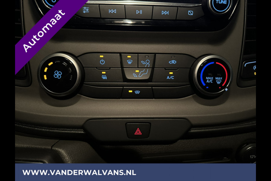 Ford Transit Custom 2.0 TDCI 130pk Automaat L2H1 Euro6 Airco | Camera | Navigatie | LED | Trekhaak Apple Carplay, Android Auto, Cruisecontrol, Parkeersensoren, Verwarmde voorruit, Bijrijdersbank