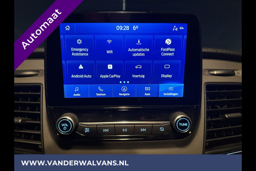 Ford Transit Custom 2.0 TDCI 130pk Automaat L2H1 Euro6 Airco | Camera | Navigatie | LED | Trekhaak Apple Carplay, Android Auto, Cruisecontrol, Parkeersensoren, Verwarmde voorruit, Bijrijdersbank