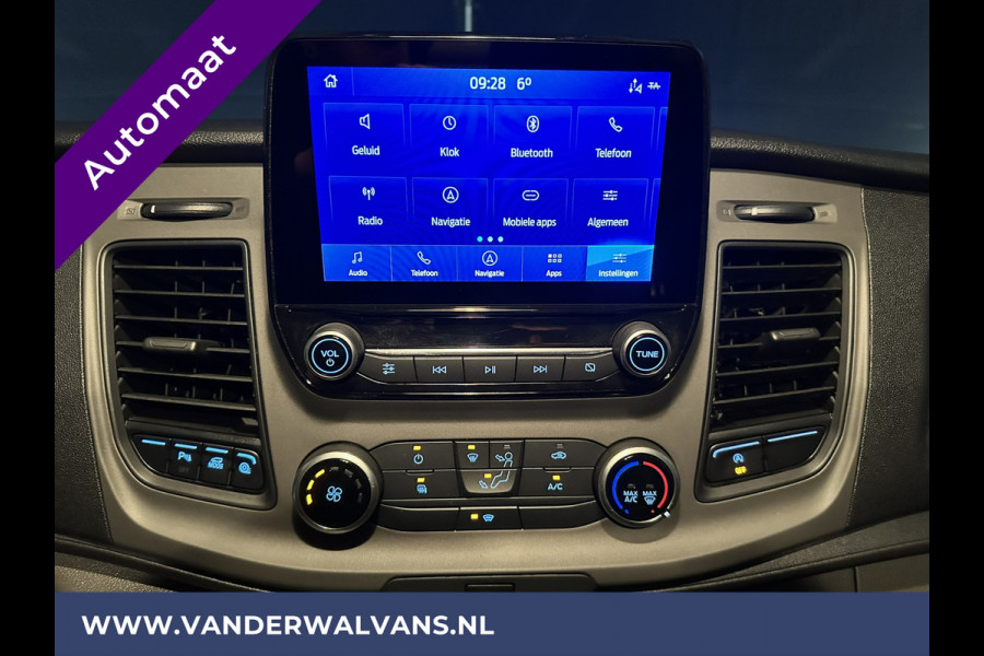 Ford Transit Custom 2.0 TDCI 130pk Automaat L2H1 Euro6 Airco | Camera | Navigatie | LED | Trekhaak Apple Carplay, Android Auto, Cruisecontrol, Parkeersensoren, Verwarmde voorruit, Bijrijdersbank