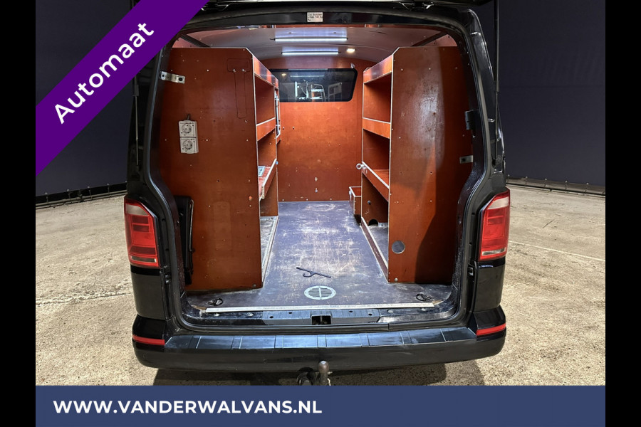 Volkswagen Transporter 2.0 TDI 150pk Automaat **BPM VRIJ voor de Ondernemer** L2H1 inrichting Euro6 Airco | Navigatie Camera, 2500kg trekhaak, Cruisecontrol, Parkeersensoren, Verwarmde voorruit, Achterklep, LM velgen