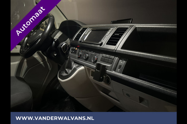 Volkswagen Transporter 2.0 TDI 150pk Automaat **BPM VRIJ voor de Ondernemer** L2H1 inrichting Euro6 Airco | Navigatie Camera, 2500kg trekhaak, Cruisecontrol, Parkeersensoren, Verwarmde voorruit, Achterklep, LM velgen