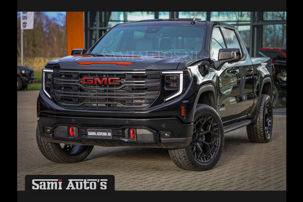 GMC Sierra AT4 | RED LINE | LPG | VIRTUAL + HUD | BOM VOL | 360 CAM |  DC | DODGE RAM EN GMC DEALER NEDERLAND | 6.2 V8 4X4 | GRIJSKENTEKEN | DUBBELE CABINE | PICK UP | VOORRAAD Nr 2240 -  8364 |