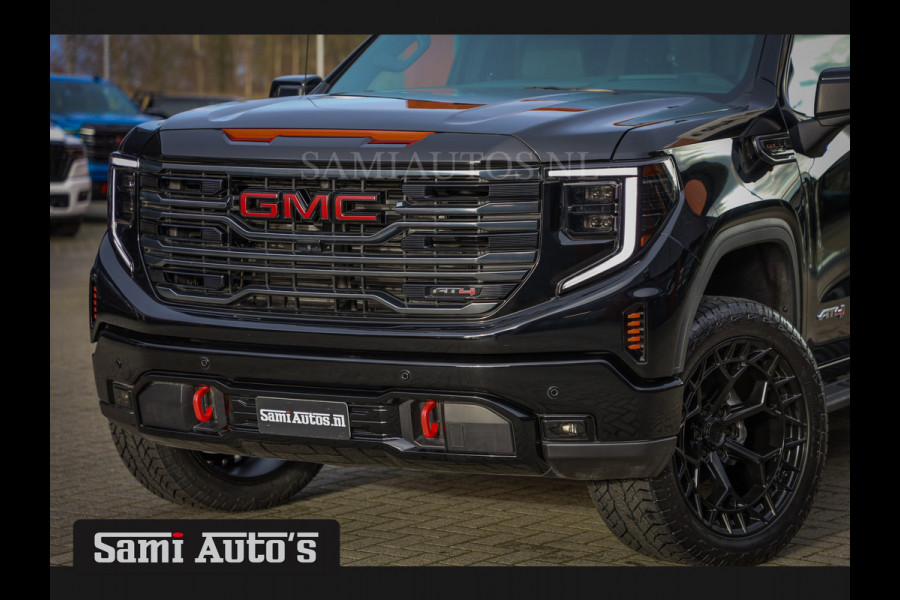 GMC Sierra AT4 | RED LINE | LPG | VIRTUAL + HUD | BOM VOL | 360 CAM |  DC | DODGE RAM EN GMC DEALER NEDERLAND | 6.2 V8 4X4 | GRIJSKENTEKEN | DUBBELE CABINE | PICK UP | VOORRAAD Nr 2240 -  8364 |