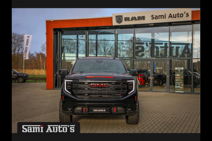 GMC Sierra AT4 | RED LINE | LPG | VIRTUAL + HUD | BOM VOL | 360 CAM |  DC | DODGE RAM EN GMC DEALER NEDERLAND | 6.2 V8 4X4 | GRIJSKENTEKEN | DUBBELE CABINE | PICK UP | VOORRAAD Nr 2240 -  8364 |