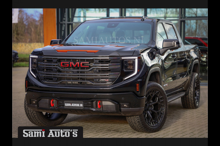 GMC Sierra AT4 | RED LINE | LPG | VIRTUAL + HUD | BOM VOL | 360 CAM |  DC | DODGE RAM EN GMC DEALER NEDERLAND | 6.2 V8 4X4 | GRIJSKENTEKEN | DUBBELE CABINE | PICK UP | VOORRAAD Nr 2240 -  8364 |