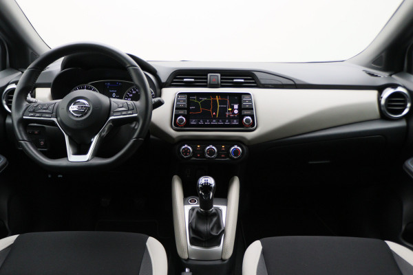 Nissan Micra 1.0 IG-T N-Connecta Airco, Cruise, Apple Carplay, Navigatie, Bluetooth, Camera, PDC, 16''