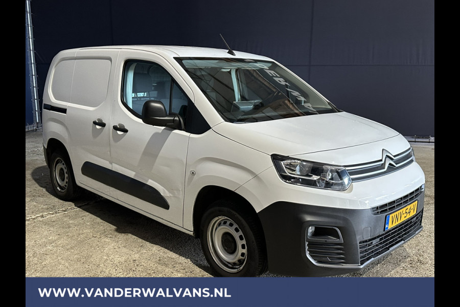 Citroën Berlingo 1.5 BlueHDI L1H1 Euro6 Airco | 3-Zits | Apple Carplay | Android Auto | Cruisecontrol Parkeersensoren, Bijrijdersbank