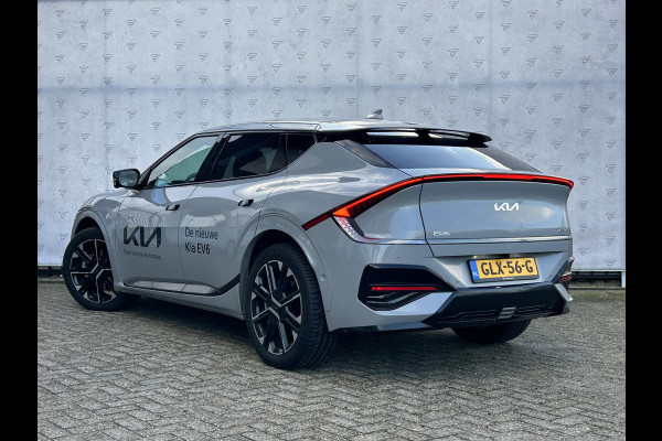 Kia Ev6 GT Line 84 kWh Automaat | Pano | HUD | MeridianSound | 360-Camera | Alcantara/Leder | Memory Seats | Stoelverkoeling | Apple Carplay & Android Auto |