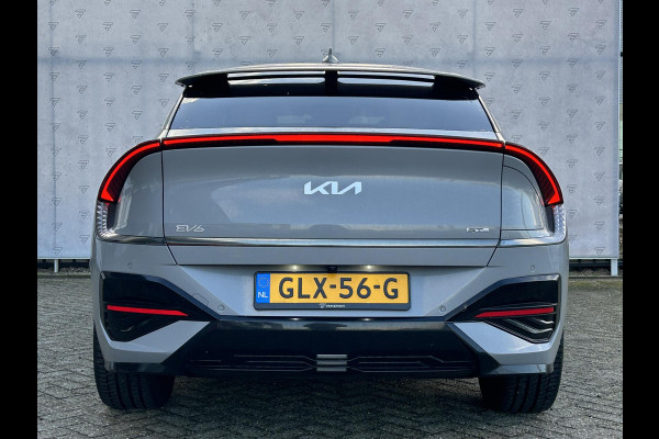 Kia Ev6 GT Line 84 kWh Automaat | Pano | HUD | MeridianSound | 360-Camera | Alcantara/Leder | Memory Seats | Stoelverkoeling | Apple Carplay & Android Auto |