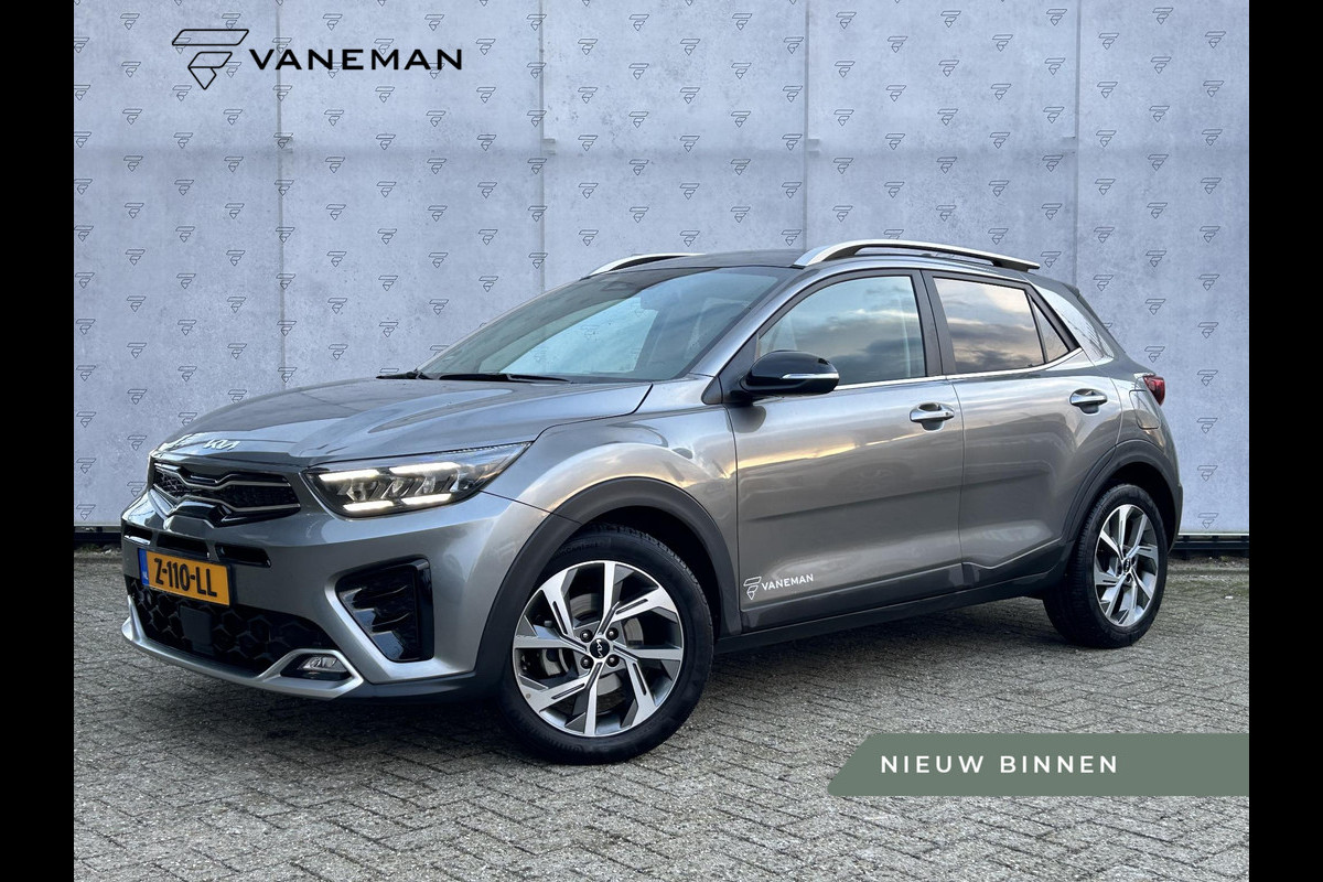 Kia Stonic 1.0 T-GDi MHEV GT-Line Camera | Navi | H-Leder | Stuur-/Stoelverwarming | 17" Velgen | Apple CarPlay/Android Auto | Key-Less | PDC | Cruise | LED |