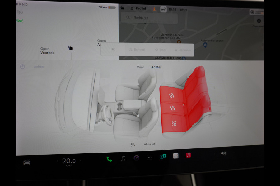 Tesla Model 3 Performance AWD 513pk 0-100 3,4 sec. 20" FSD-vb. AutoPilot Carbon Spoiler Premium-HiFi Pano.dak Camera Leer Adaptive-Cruise+Stop 4wd Rode Remklauwen Carbon-Spoiler Premium Audio Veel grip door 4WD vierwielaandrijving.  Origineel Nederlandse auto ! 1e eigenaar 67000 nieuw