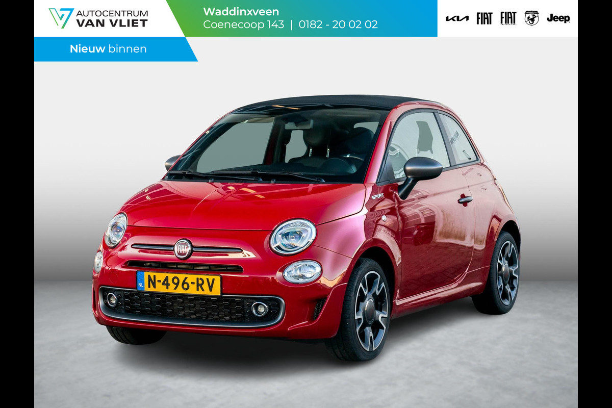 Fiat 500C Hybrid Sport | Clima | Cruise | PDC | Beats HiFi | Apple Carplay