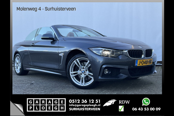 BMW 4 Serie Cabrio 430i 252pk xDrive M-Sport Leer+Sportzetels Stoelverw Xenon High Executive