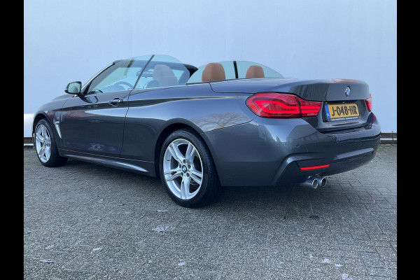 BMW 4 Serie Cabrio 430i 252pk xDrive M-Sport Leer+Sportzetels Stoelverw Xenon High Executive