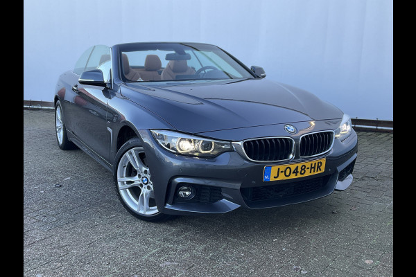 BMW 4 Serie Cabrio 430i 252pk xDrive M-Sport Leer+Sportzetels Stoelverw Xenon High Executive