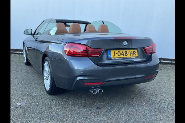 BMW 4 Serie Cabrio 430i 252pk xDrive M-Sport Leer+Sportzetels Stoelverw Xenon High Executive