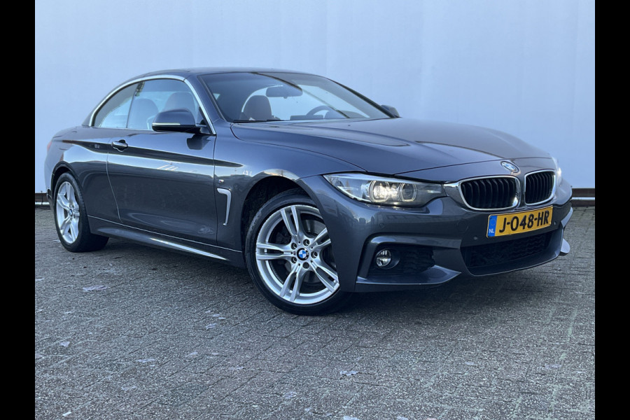 BMW 4 Serie Cabrio 430i 252pk xDrive M-Sport Leer+Sportzetels Stoelverw Xenon High Executive