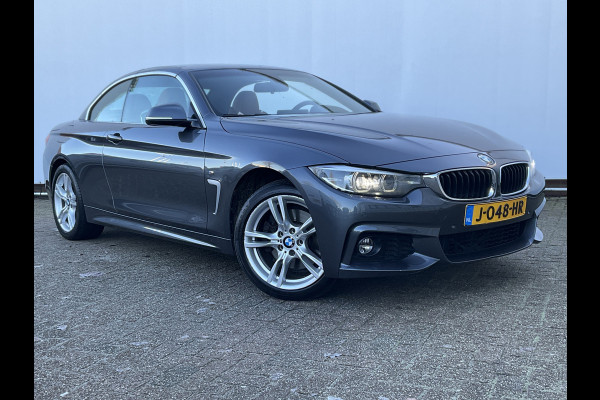 BMW 4 Serie Cabrio 430i 252pk xDrive M-Sport Leer+Sportzetels Stoelverw Xenon High Executive