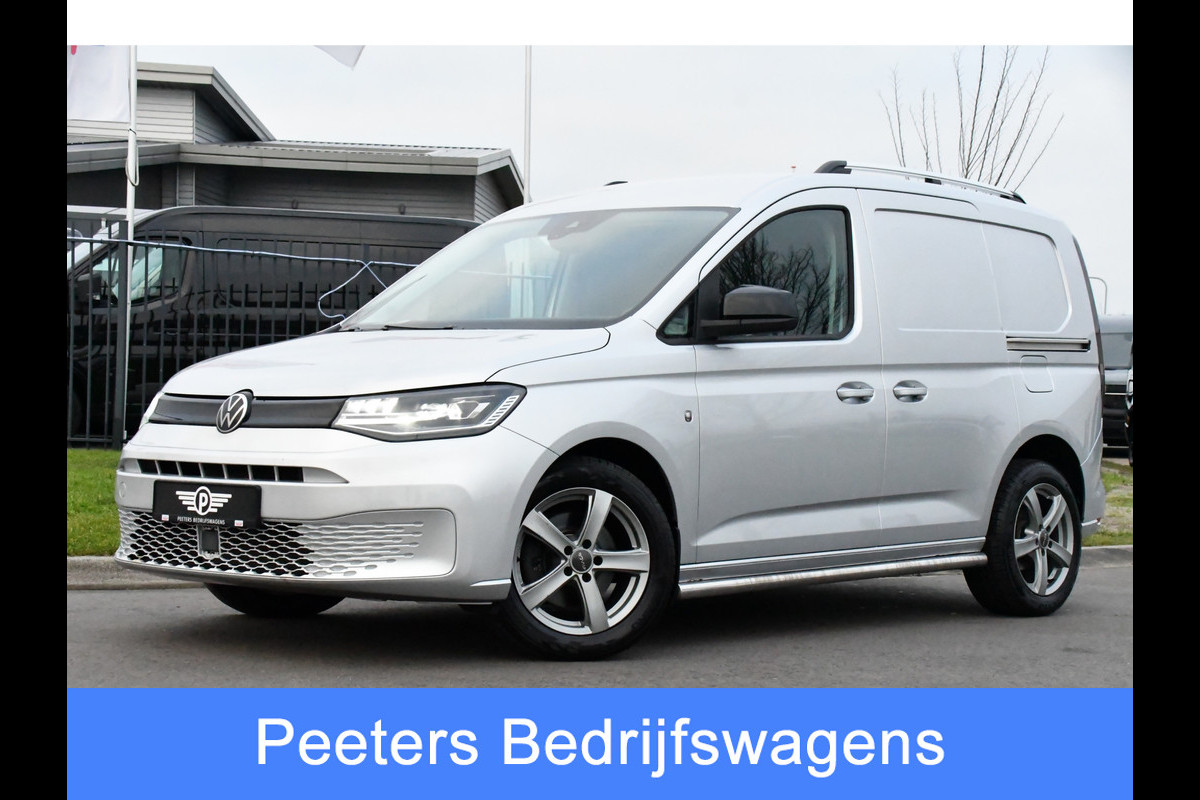 Volkswagen Caddy Cargo 2.0 TDI Exclusive PB Edition Virtual, Camera, Cruise, Carplay, 2 x Schuifdeur, LED, Automaat, Leder, 122PK, NAVI, UNIEK!