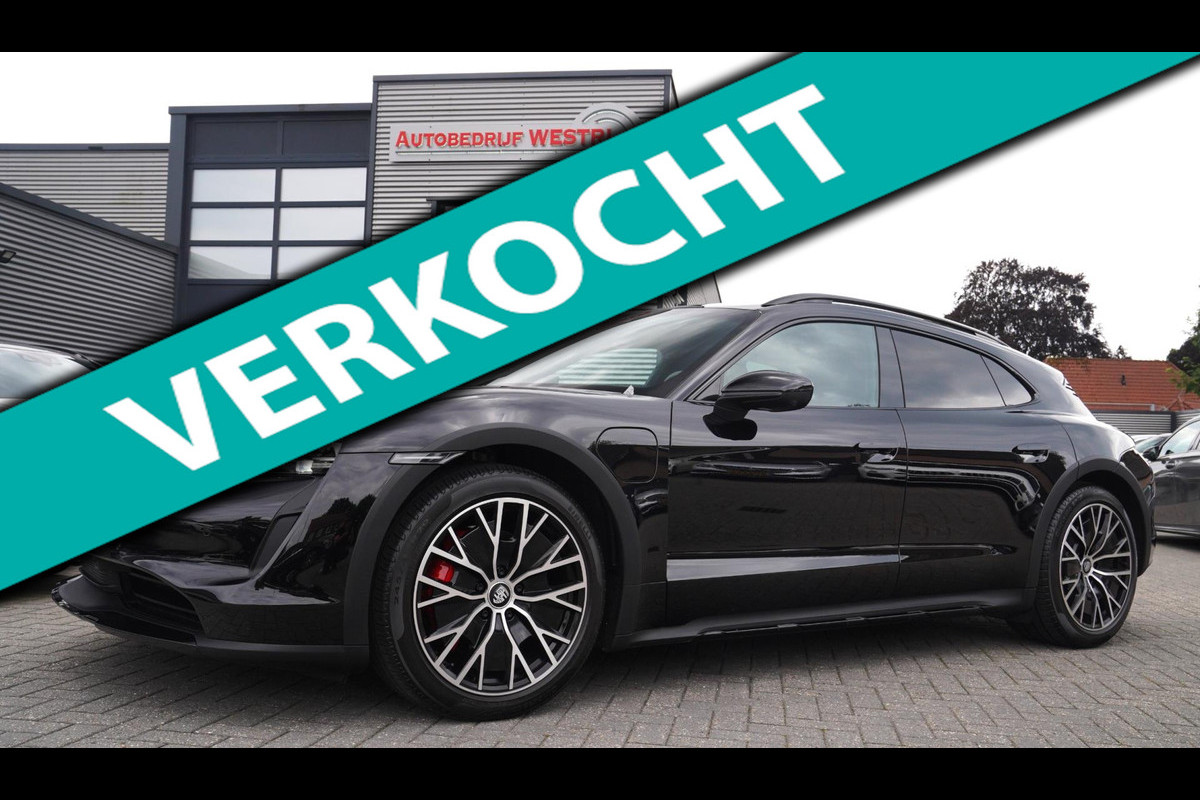 Porsche Taycan Cross Turismo 4S 93 kWh|Sportchrono|Glazen dak|Bose|BTW