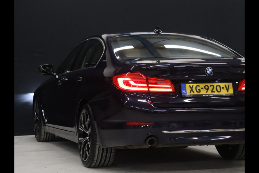 BMW 5 Serie 530e iPerformance High Executive [GROOT NAVIGATIE, KEYLESS, LED, ELEK STOELEN, SPORTSTOELEN, CRUISE CONTROL, STOELVERWARMING, VOL LEDER, NAVIGATIE, NIEUWSTAAT]