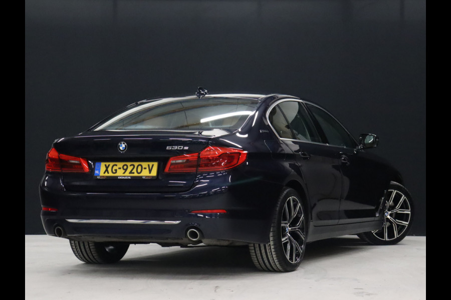 BMW 5 Serie 530e iPerformance High Executive [GROOT NAVIGATIE, KEYLESS, LED, ELEK STOELEN, SPORTSTOELEN, CRUISE CONTROL, STOELVERWARMING, VOL LEDER, NAVIGATIE, NIEUWSTAAT]