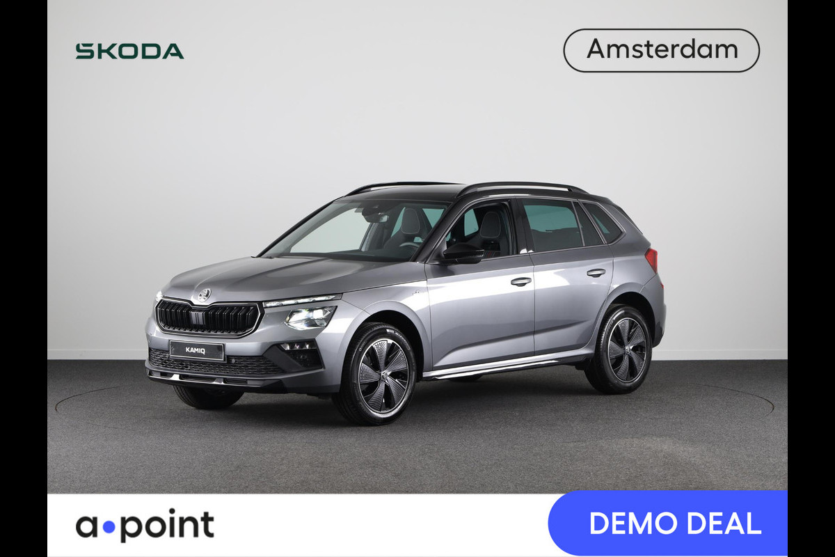 Škoda Kamiq 1.0 TSI Monte Carlo 110pk | Panoramdak | Verwarmbare voorstoelen | Adaptieve cruise controle | Parkeercamera