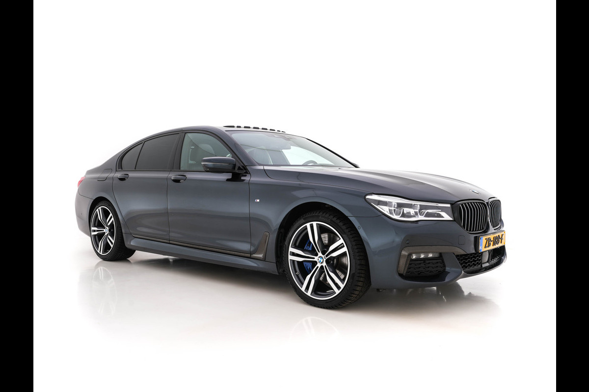 BMW 7 Serie 730d xDrive High Executive M-Sportpack Aut. *PANO | NAPPA-FULL-LEATHER | HARMAN/KARDON-SURROUND | SOFT-CLOSE | HEAD-UP | ADAPT.CRUISE | FULL-LED | MEMORY-PACK | SURROUND-VIEW | DIGI-COCKPIT | BLIS | DAB+ | AMBIENT-LIGHT | 20''ALU*