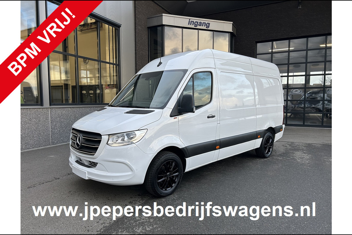 Mercedes-Benz Sprinter 317 CDI L2 H2 MBUX / Navigatie / Camera / Parkeersensoren / Cruise control / Airco / 270 Graden achterdeuren