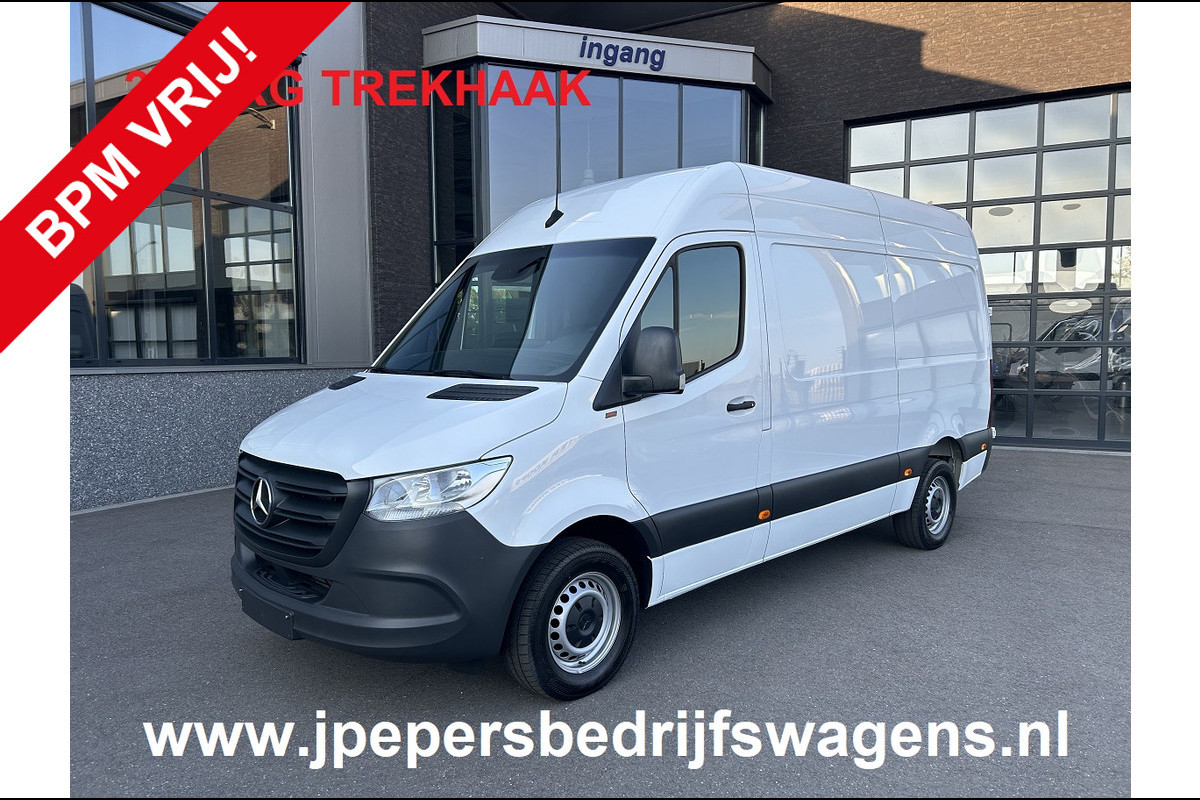 Mercedes-Benz Sprinter 317 CDI L2 H2 9G-TRONIC / 2800KG Trekhaak / MBUX / Carplay navigatie / Camera / Cruise control / Airco / 270 Graden achterdeuren