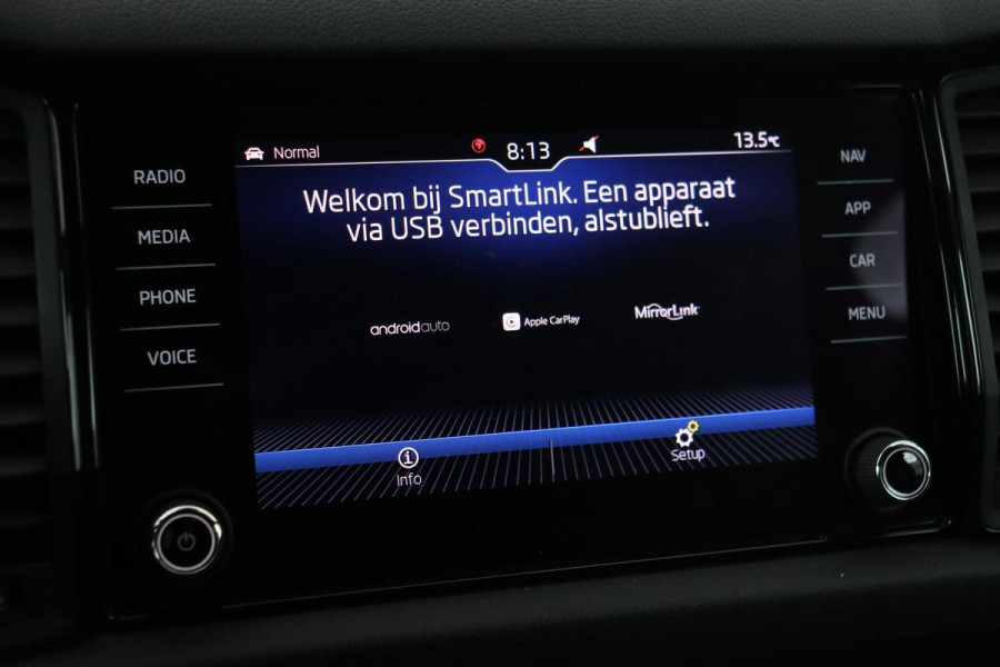 Škoda Kodiaq 1.5 TSI Sportline 7-Persoons | Adaptive cruise | Trekhaak | Stoelverwarming | Camera | Memory | Carplay | Canton Sound | Keyless | Leder/Alcantara | Full LED