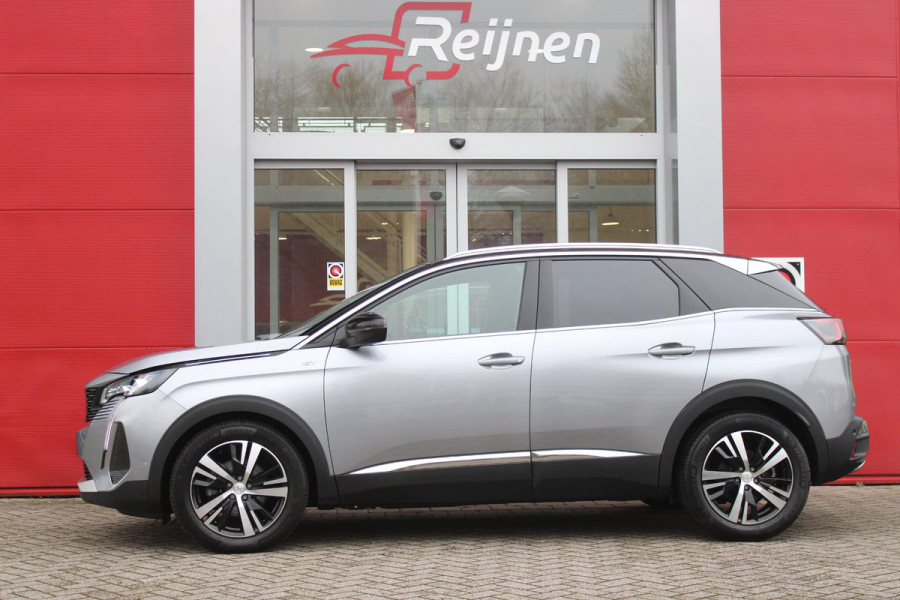 Peugeot 3008 1.2 130PK AUTOMAAT GT | FULL LED KOPLAMPEN | PARKEERSENSOREN VOOR EN ACHTER | DODEHOEKDETECTIE | APPLE CARPLAY/ANDROID | ACHTERUITRIJCAMERA | DAB-RADIO | NAVIGATIE 10" TOUCHSCREEN | ADAPTIEVE CRUISE CONTROL | STOELVERWARMING | KEYLESS ENTRY/START | RIJSTROOK ASSISENT | APPLE CARPLAY/ANDROID AUTO |