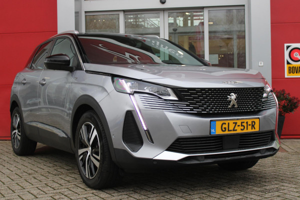 Peugeot 3008 1.2 130PK AUTOMAAT GT | FULL LED KOPLAMPEN | PARKEERSENSOREN VOOR EN ACHTER | DODEHOEKDETECTIE | APPLE CARPLAY/ANDROID | ACHTERUITRIJCAMERA | DAB-RADIO | NAVIGATIE 10" TOUCHSCREEN | ADAPTIEVE CRUISE CONTROL | STOELVERWARMING | KEYLESS ENTRY/START | RIJSTROOK ASSISENT | APPLE CARPLAY/ANDROID AUTO |