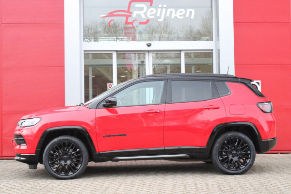 Jeep Compass 4xe SUMMIT 240PK PHEV AUTOMAAT | NAVIGATIE 10,25 "TOUCHSCREEN | APPLE CARPLAY/ANDROID AUTO | 360° CAMERA | DODEHOEK DETECTIE |ALPINE PREMIUM AUDIO | DAB+ RADIO | CLIMATE CONTROL | 19"GLOSS BLACK LICHTMETALEN VELGEN | ADAPTIVE / CRUISE CONTROL | DIGITAAL INSTRUMENTENPANEEL | LEDEREN BEKLEDING | VOORSTOELEN VERWARMD | STUUR VERWARMING ||ELEKTRISCH BEDIENBARE ACHTERKLEP | FULL LED KOPLAMPEN | LED MISTLAMPEN / BOCHTVERLICHTING | KEYLESS ENTRY & START | DRAADLOOS LADEN |