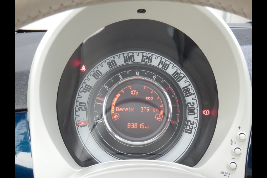 Fiat 500 85pk | Lounge | Navigatie | Cruise ctrl | Panoramadak |