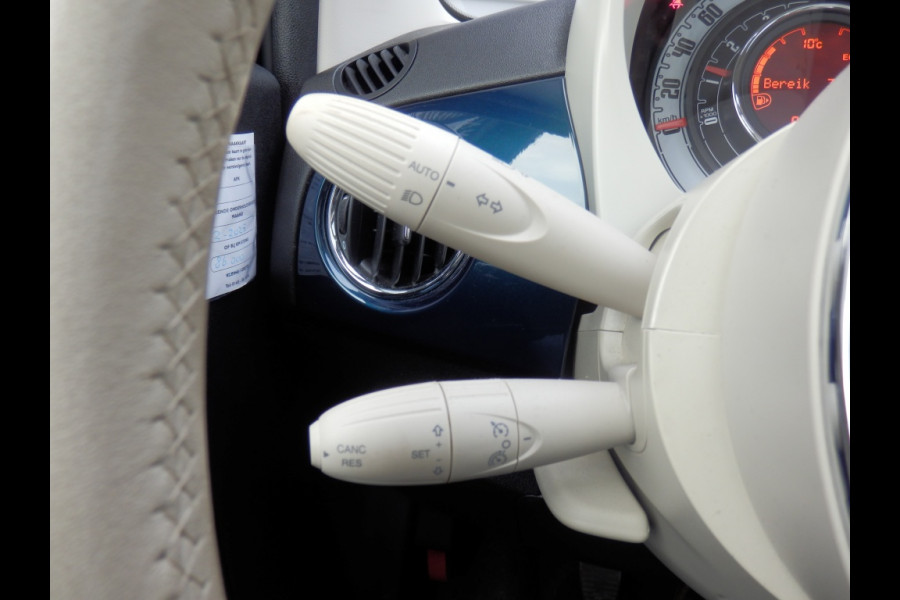 Fiat 500 85pk | Lounge | Navigatie | Cruise ctrl | Panoramadak |