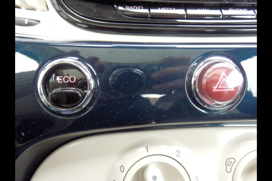 Fiat 500 85pk | Lounge | Navigatie | Cruise ctrl | Panoramadak |