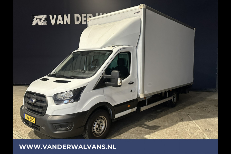 Ford Transit 2.0 TDCI 130pk Bakwagen 232cm hoog Laadklep Zijdeur Euro6 Airco | LAT OM LAT 907kg laadvermogen