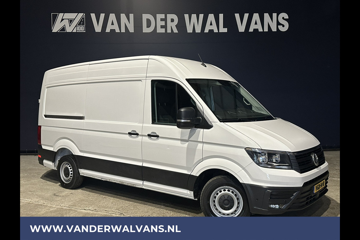 Volkswagen Crafter 2.0 TDI 140pk **BPM VRIJ voor de Ondernemer** L3H3 L2H2 Euro6 Airco | Navigatie | 3000kg Trekhaak Cruisecontrol, parkeersensoren, verwarmde voorruit, apple carplay, android auto, camera